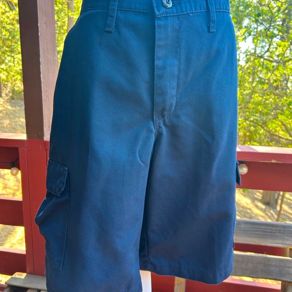 Classic Navy Cargo Shorts for Men